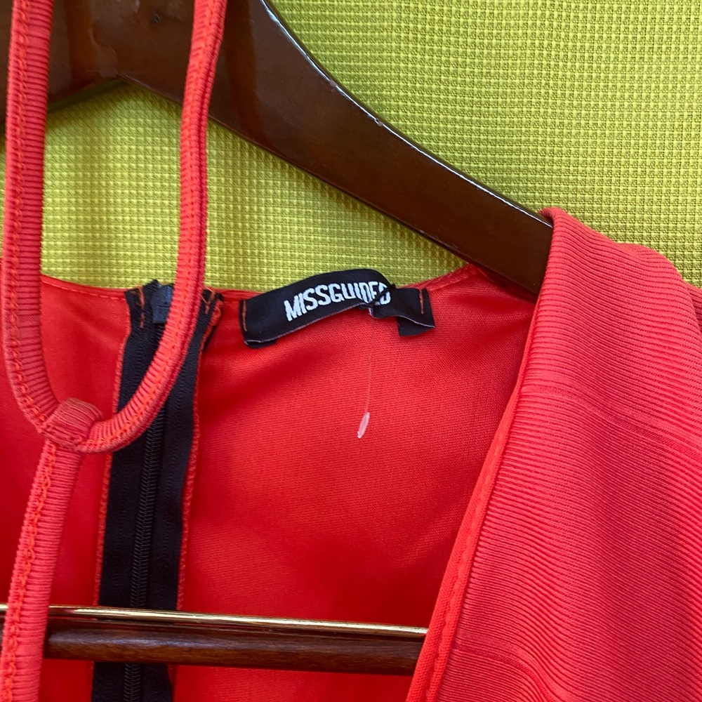 Missguided Bold Red Dress